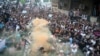 Демонстранты у посольства США в Каире протестуют против фильма "Невинность мусульман"