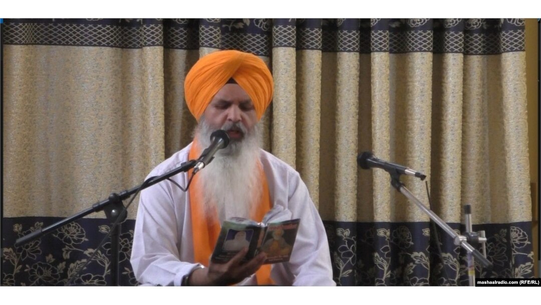 په پاکستان کې د سیکانو یو مذهبي مشر. د ارشیف انځور