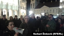 Protest novinara u Novom Sadu