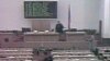 A screen grab from Armenian television shows the gunmen in the parliament chamber. - On October 27, 1999, five gunmen entered Armenia's parliament and opened fire, killing eight prominent politicians.
