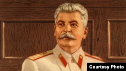 Potret al lui Stalin distribuit de propaganda sovietică în România în 1949 (din arhiva personală a lui Wiliam Totok)