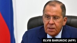 Министр иностранных дел России Сергей Лавров.
