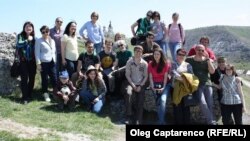 Echipa de la Chişinău a Europei Libere, la Orheiul Vechi