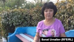 Правозащитница из Актобе Алима Абдирова. 6 октября 2016 года.