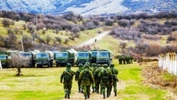 Российские военные без опознавательных знаков в Крыму, 2014 год