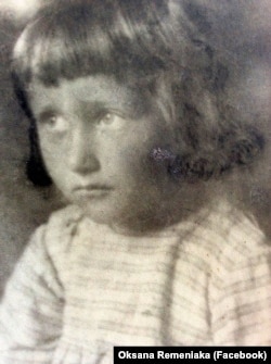 Ганна Бойчук-Щепко (з народження Гербурт) в дитинстві