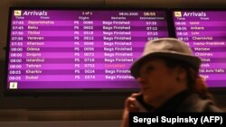 Расписание рейсов в аэропорту Киева, 8 января 2020 года