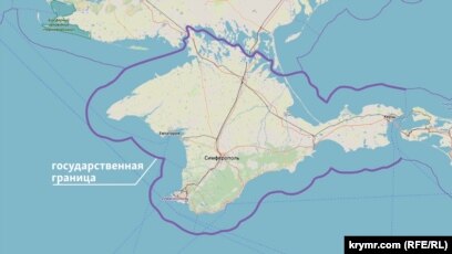Картинки по запросу государственная граница россии крым