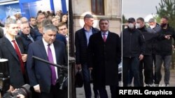 Навіть авто, яке возить охоронця Авакова, який супроводжує його майже на всіх публічних заходах, теж має номерні знаки прикриття