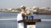 Rear Admiral Hossein Khanzadi, commander of Iran's navy,