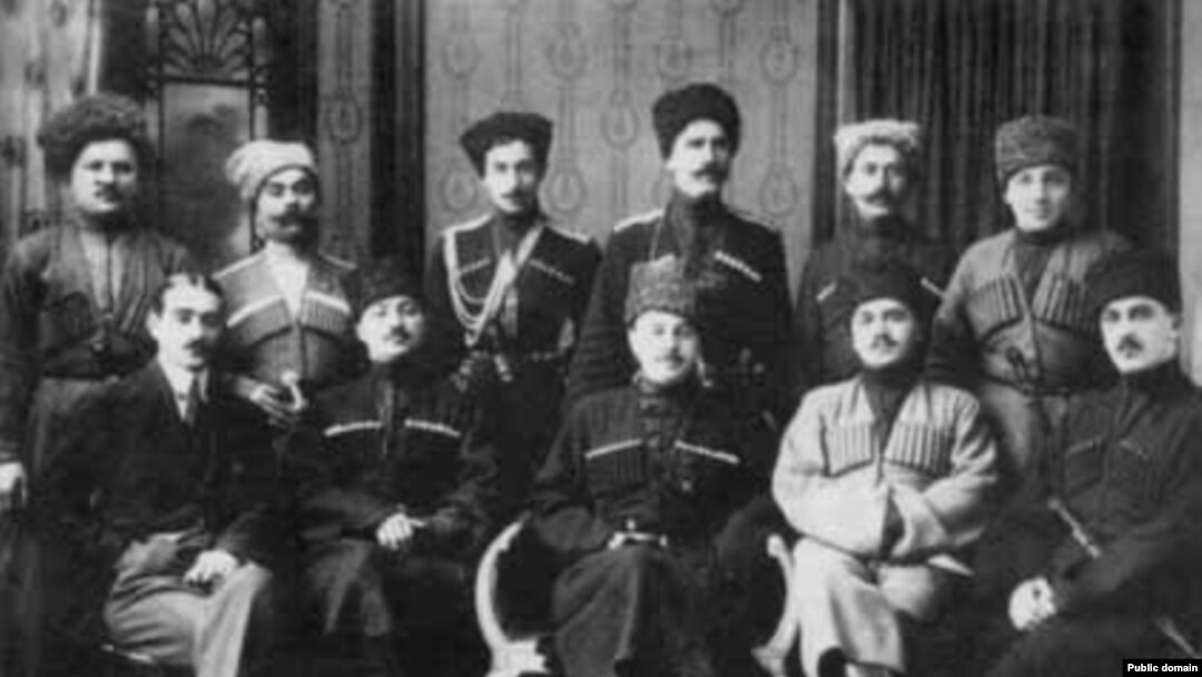 Кавказская делегация в Париже. 1920 г.