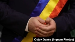 Primarul General al Bucureștiului, Ciprian Ciucu, la preluarea mandatului, pe 19 decembrie 2025. Ciucu spune că instituția pe care o conduce „nu are bani nici măcar să treacă strada”.