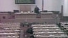 Armenia - A screenshot of TV footage of gunmen opening fire in the Armenian parliament on 27 October, 1999.