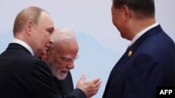 Vladimir Putin, Narendra Modi, Si Cinpin