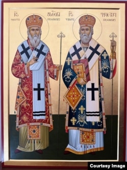 დოსითეოს ქუთათელისა და ექვთიმე გაენათელის ხატი