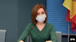 Președinta Maia Sandu la Consiliul Europei, Strasbourg, 19 aprilie 2021/ IPN