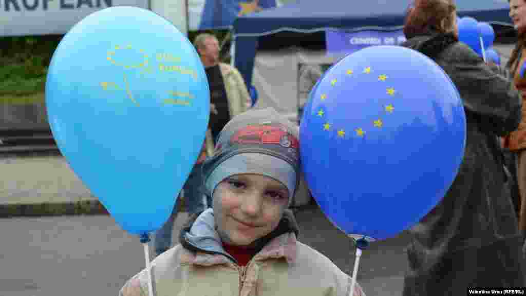 Spre Europa, cu balonul...