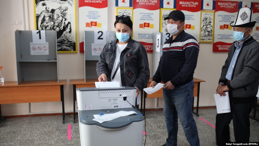 Qirg‘izistonda saylovchilar 4 - oktabr kuni parlamentga nomzodlar uchun ovoz berdi.