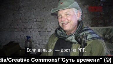 Russell Bentley, një amerikan i njohur si Kauboi i Donbasit, i cili luftoi përkrah milicive separatiste proruse në Ukrainë.