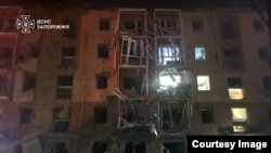 Последствия удара по Запорожью