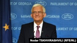 Президент Европарламента Ежи Бузек, Тбилис, 19 мая 2011