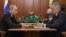Russian President Vladimir Putin (left) and Defense Minister Sergei Shoigu met in the Kremlin on July 2. 