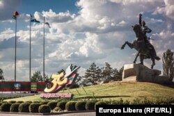 Statuia lui Suvorov la Tiraspol