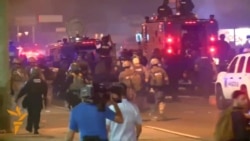 Police Crack Down On Protests Over Teen's Death In Ferguson, Missouri