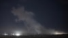 Израиль шабуылынан кейін пайда болған түтін. Газа аймағы, 29 қазанға қараған түн.