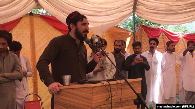 د پښتون ژغورنې غورځنګ مشر منظوراحمد پښتین