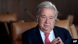 Antonio Guterres u razgovoru sa agencijom AP, New York, 9. septembra 2024.