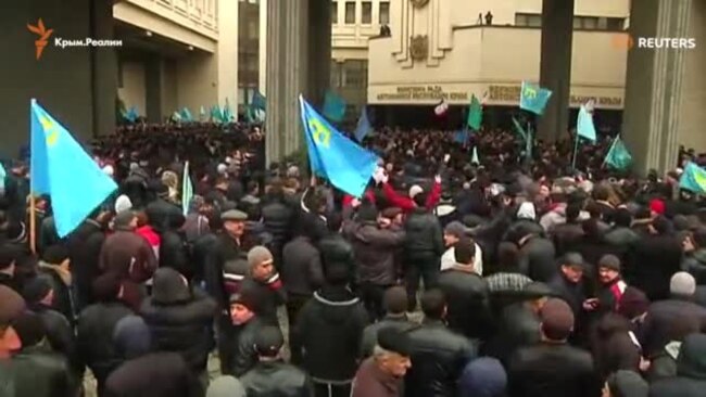 Четыре года аннексии Крыма: как это было (видео) Четыре года аннексии Крыма: как это было (видео)
