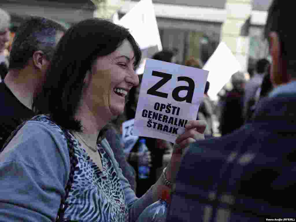 Protest prosvetara i još nekoliko sindikata u Beogradu, 25. mart 2011, fotografije: Vesna Anđić