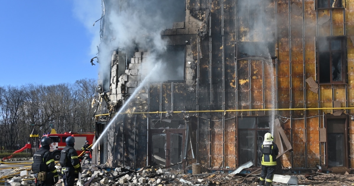 უკრაინის რამდენიმე ოლქში მსხვერპლია რუსული რაკეტებითა და დრონებით შეტევის შედეგად