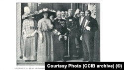 Familia Regală la inaugurarea Palatului Camerei de Comerț și Industrie (arhiva CCIB)