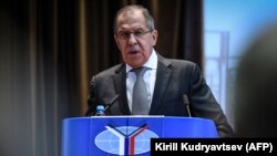 Serghei Lavrov vorbind la deschiderea noului an de studii în fața studenților Institutului de relații internaționale de la Moscova (MGIMO), 1 septembrie 2017