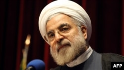 Iranian presidential candidate Hassan Rohani