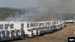 Ruski konvoj u blizini granice sa ukrajinom