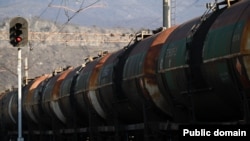 Ադրբեջանից Հայաստան է ժամանել նավթամթերքով բեռնված գնացքը, դեկտեմբերի 19,2025թ.