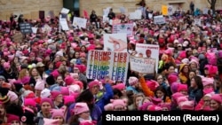 Marșul femeilor asupra Washingtonului, 21 ianuarie 2017