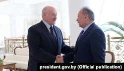 Встреча Александра Лукашенко и Курманбека Бакиева. Минск, 6 августа 2019 г.