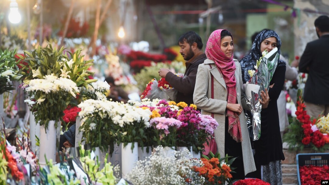Young women in Pakistan face barriers in the workplace and are often made to feel uncomfortable going into male-dominated public areas, one group member says.