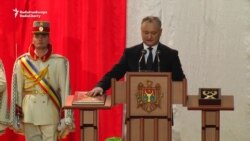 Moldova's New President Sworn In