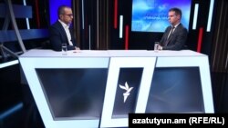 Посол Франции в Армении Жонатан Лакот в студии Азатутюн ТВ