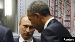  Barack Obama və Vladimir Putin