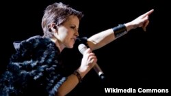 Долорес O'Риордан, солистка группы The Cranberries 