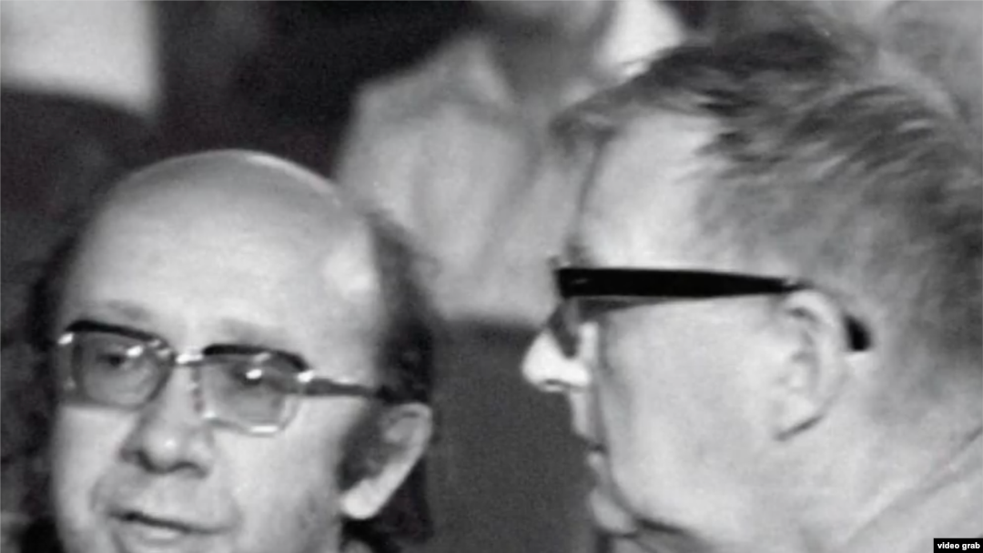 Ghenadi Rojdestvenski și Dmitri Șostakovici.