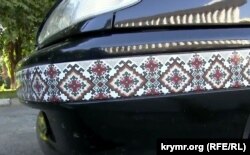 Український орнамент на автомобілі