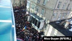 La manifestația de solidaritate, duminică la Chișinău