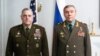 U.S. Chairman of the Joint Chiefs of Staff Gen. Mark Milley (left) and his Russian counterpart Valery Gerasimov (file photo)